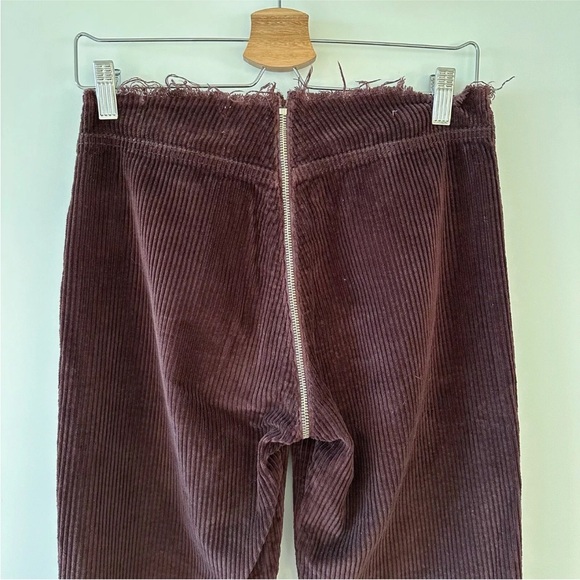 Reformation • Brown Cafe Bruno Corduroy Pants - Picture 4 of 8